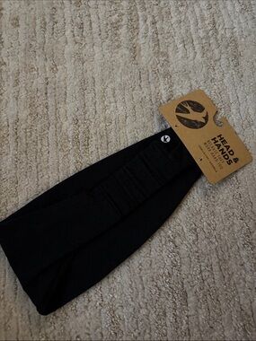 Oiselle Black running Headband